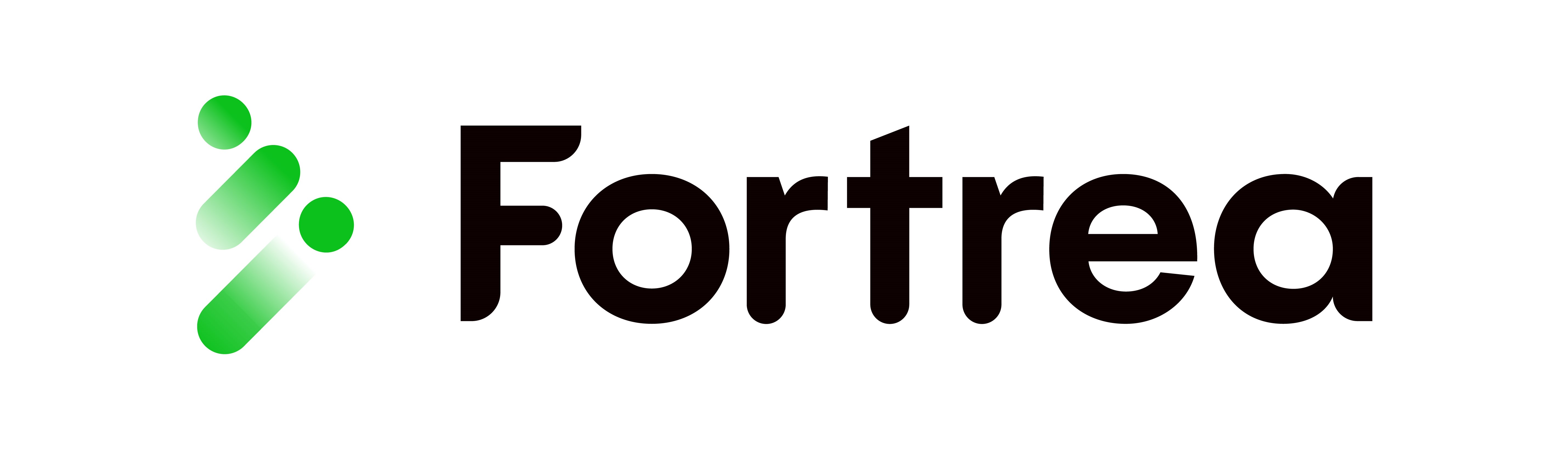 fortrea logo  green-black